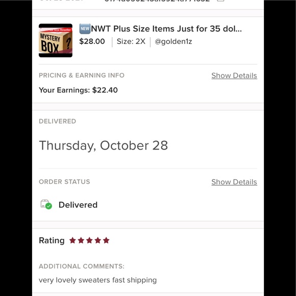 4 Sweaters/Cardigans Mystery Box $60 - Picture 4 of 5